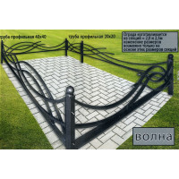Оградка Волна Оградка Волна